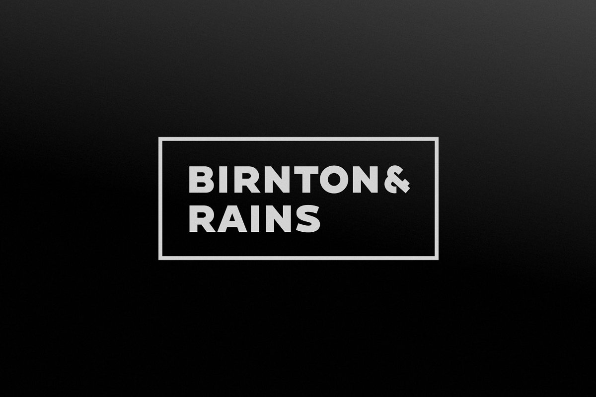 Connect BoldBlack For Logos Font