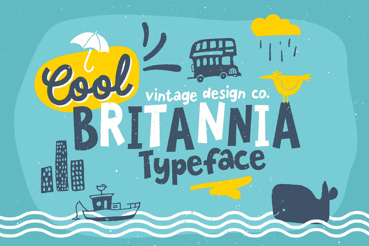 Cool Britannia Typeface Font