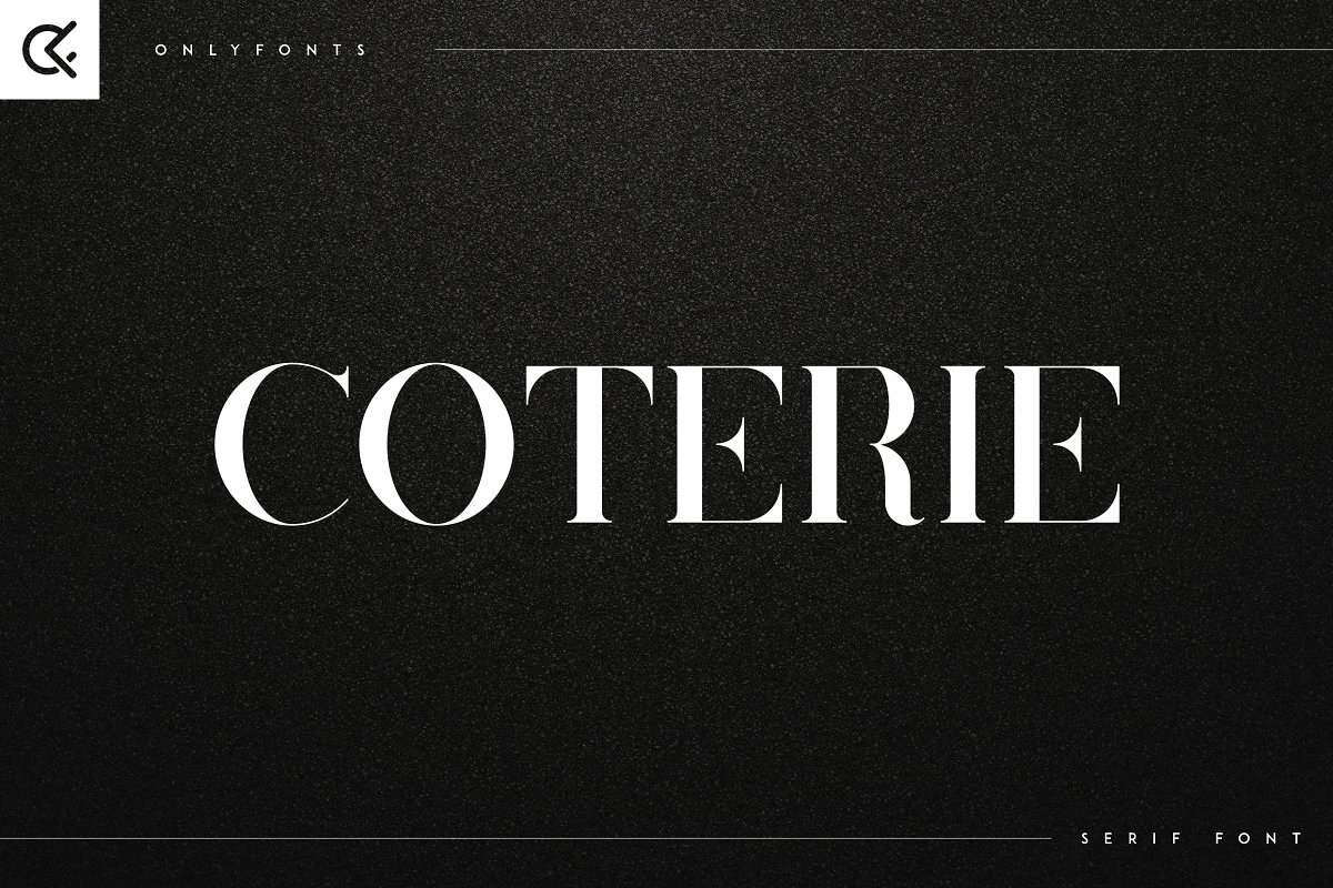 Coterie   Elegant Serif font Free Download