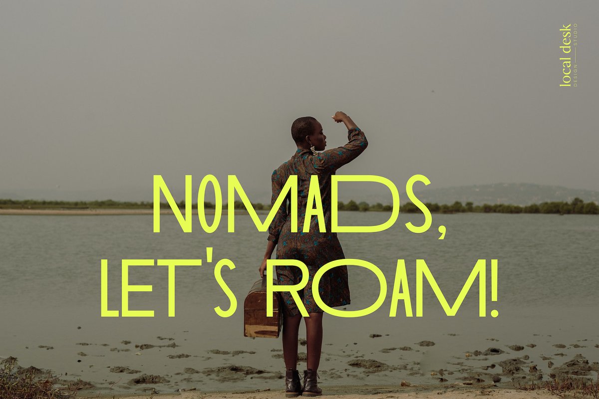 Cougar Variable Widths Sans Font