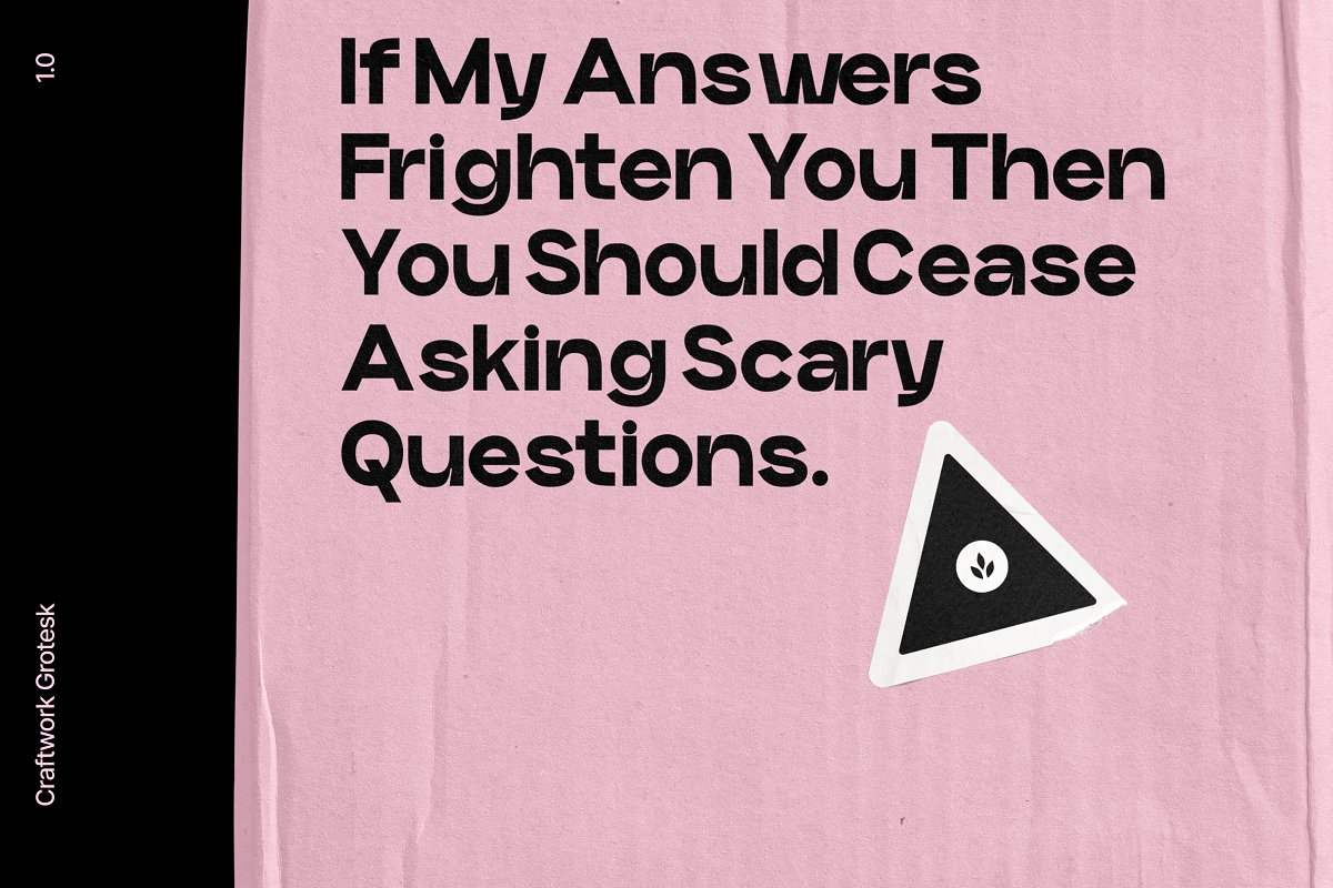 Craftwork Grotesk Font