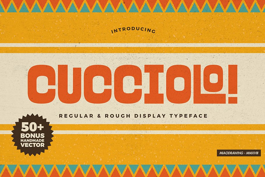 Cucciolo Typeface Extras Font