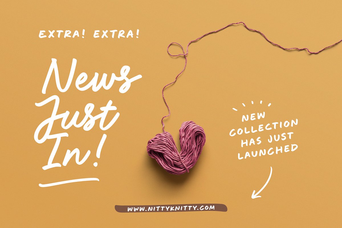 CuteDrop handwritten font duo & more Free Download