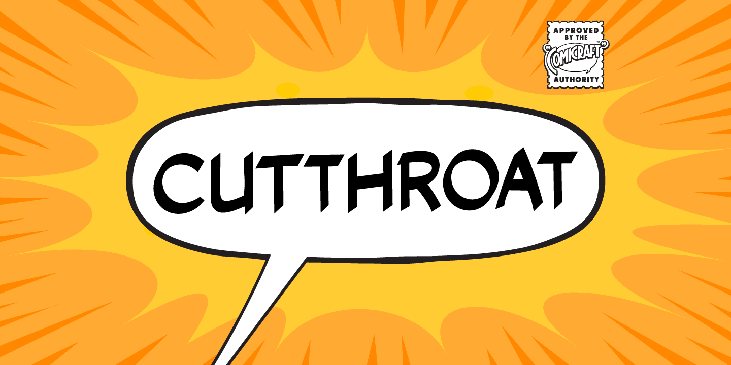 Cutthroat Font