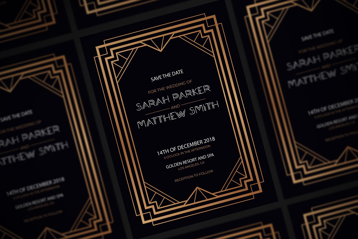 DECORÁ Geometric Art Deco Font Free Download