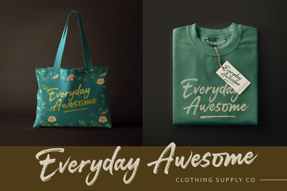 Darkline Brush Script Font