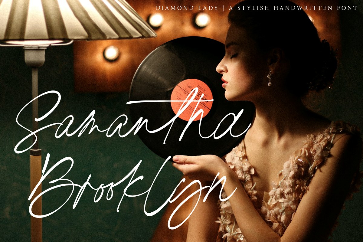 Diamond Lady Handwritten Font