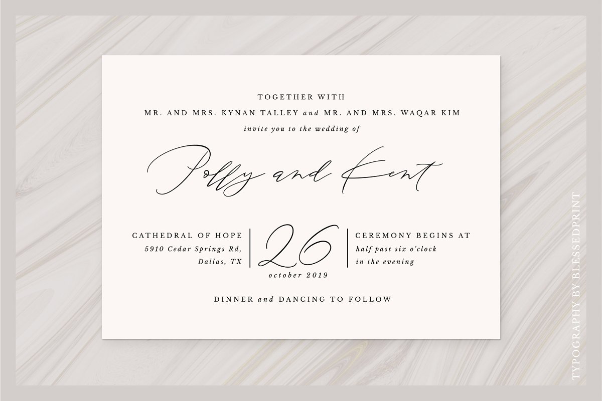 DolceVita templett corjl license Font