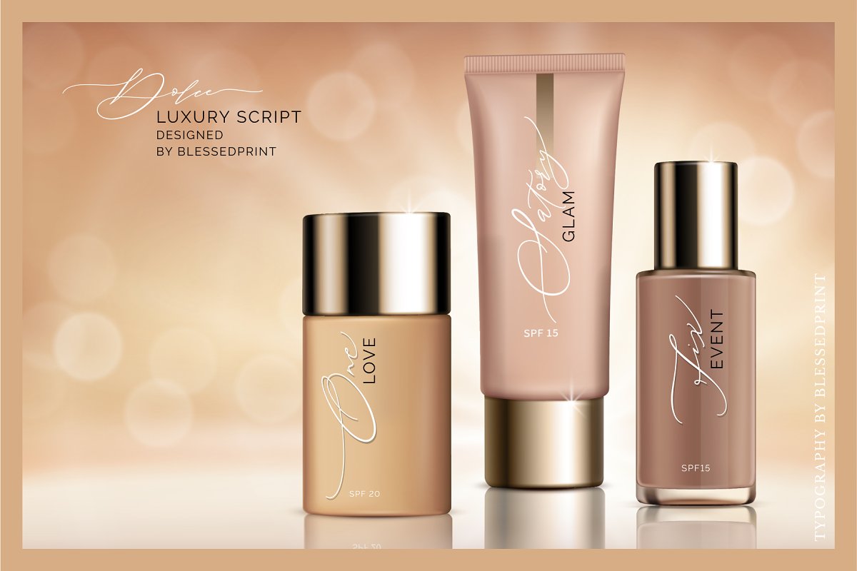 DolceVita templett corjl license Font