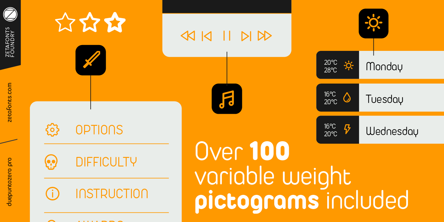 Duepuntozero Pro Font