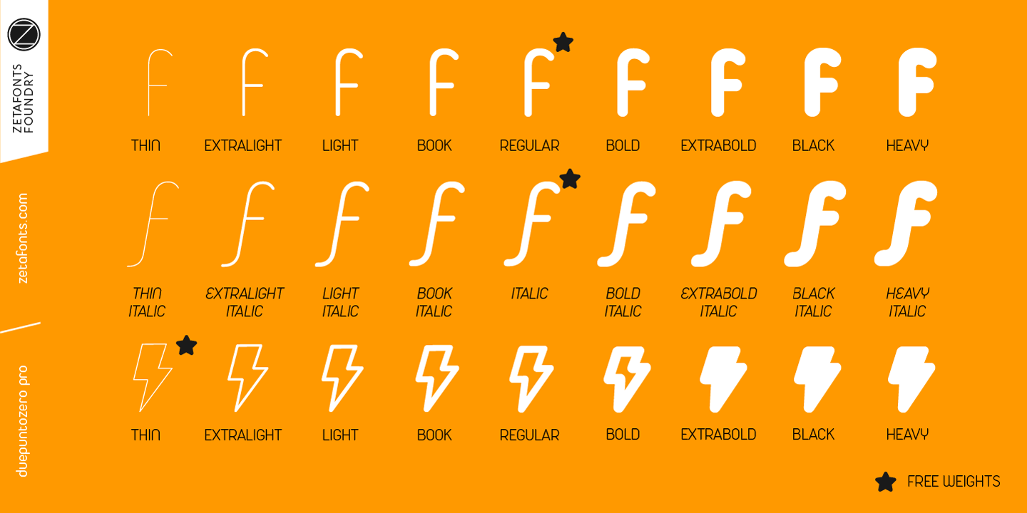 Duepuntozero Pro Font