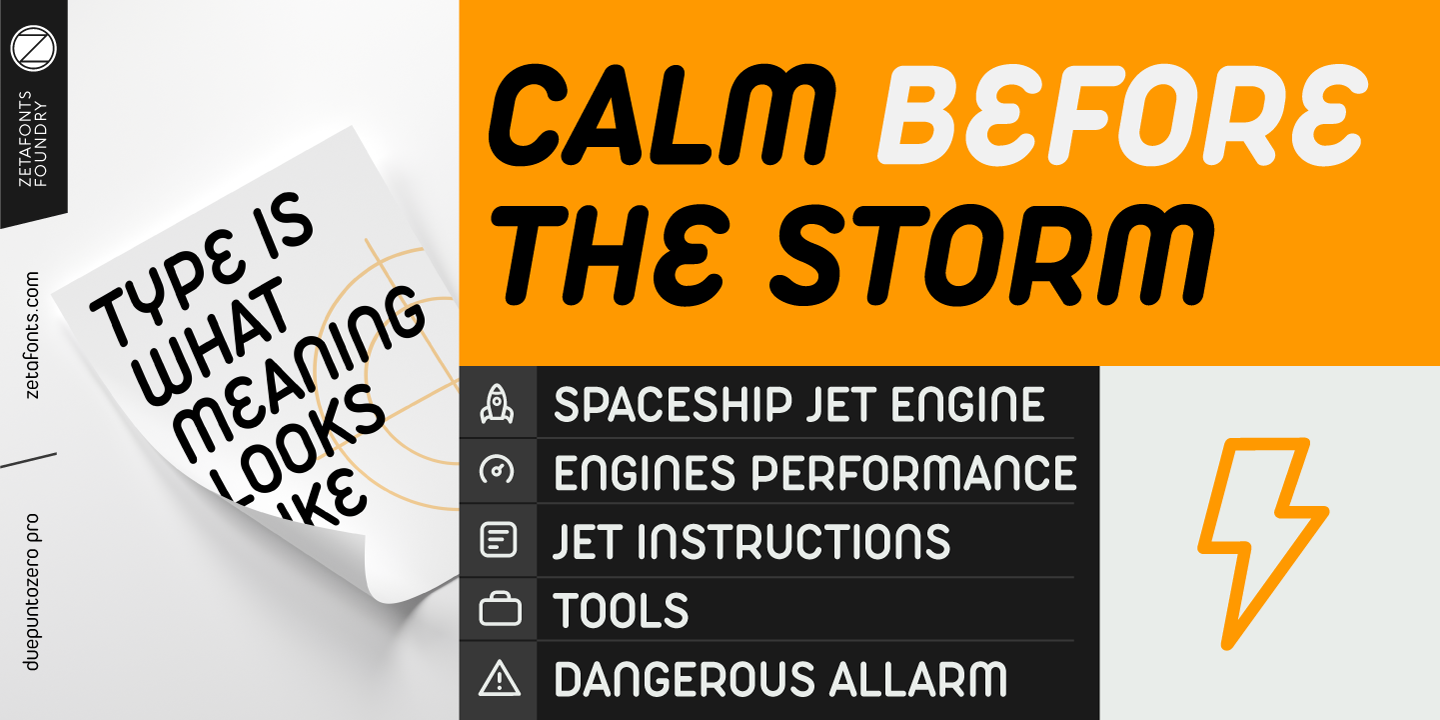 Duepuntozero Pro Font