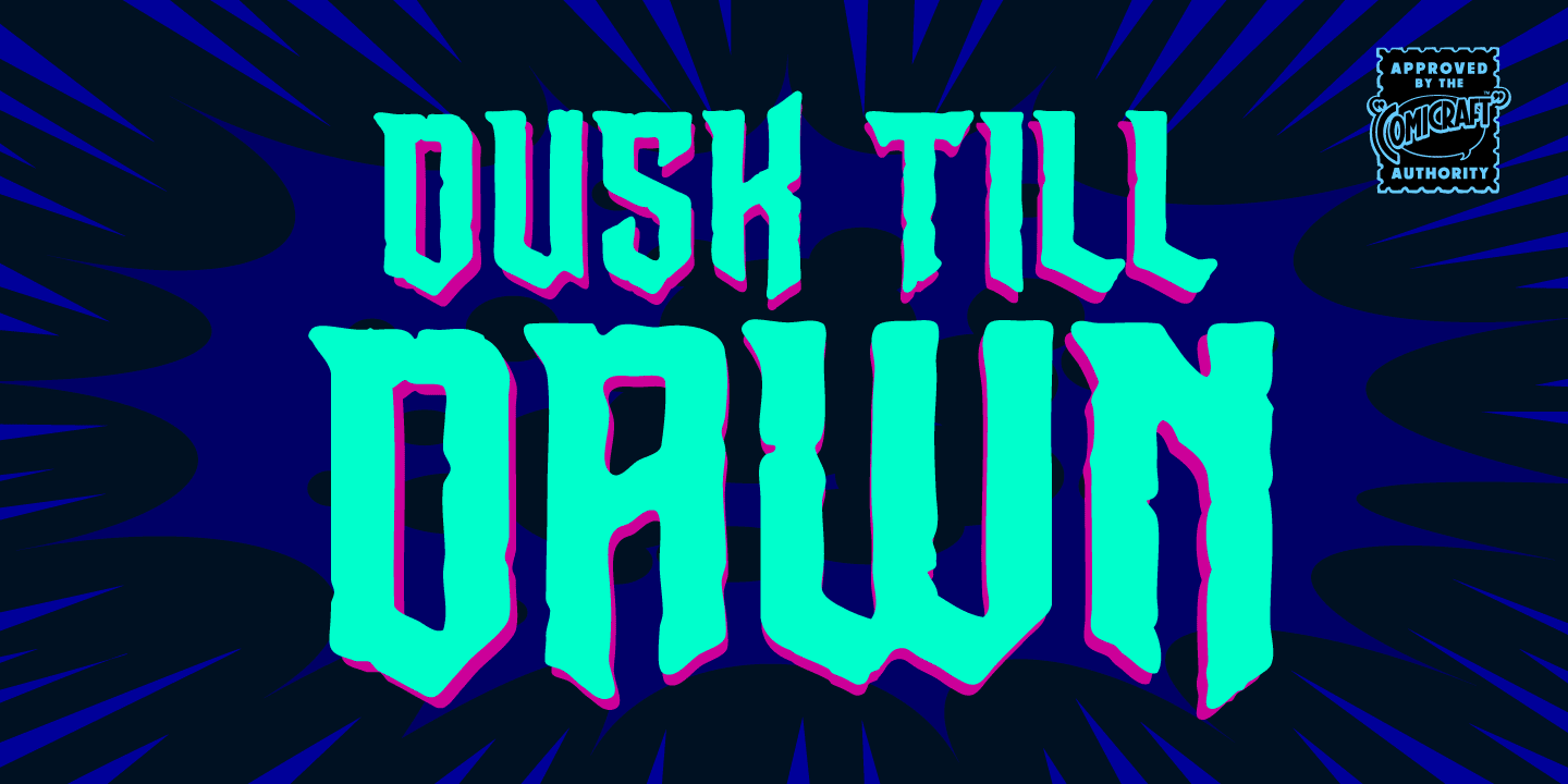 Dusk Till Dawn Font Family Free Download Dusk Till Dawn Font