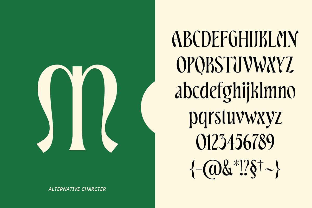 ED Bienova Display Serif Font
