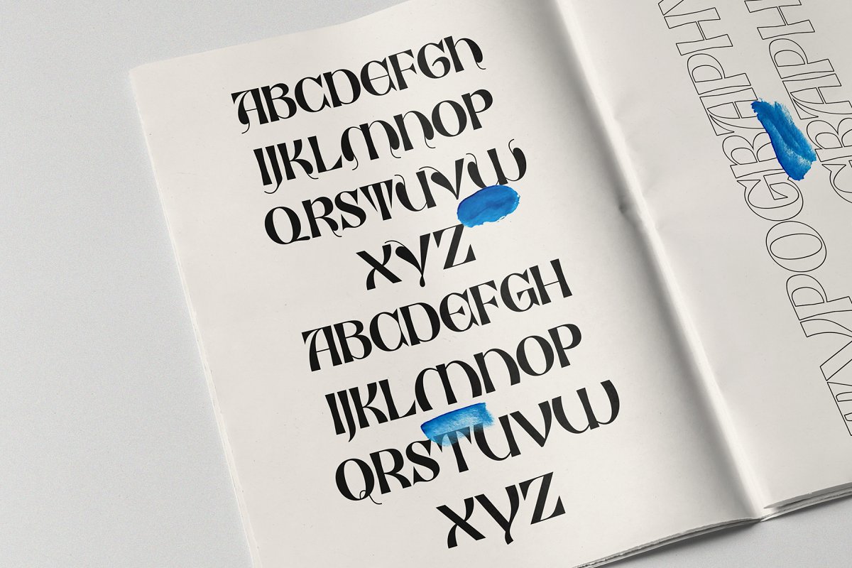 ED Black Orchid Font Free Download