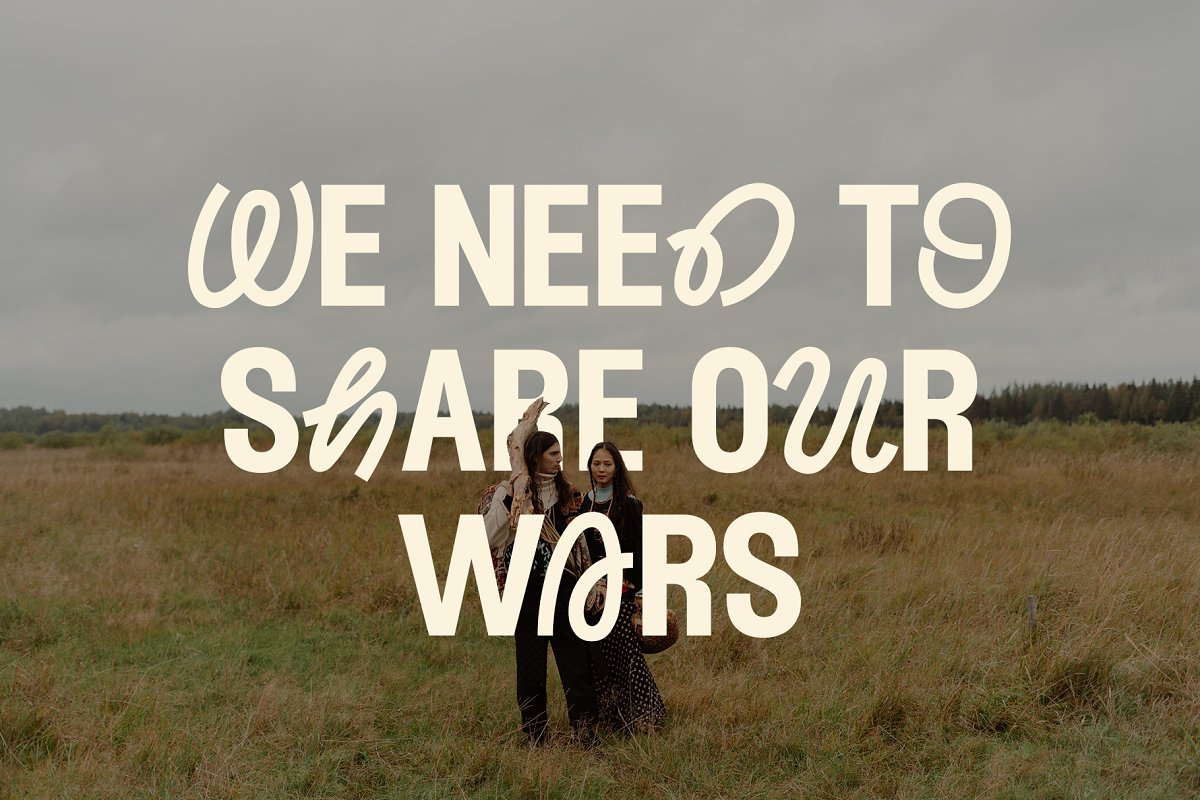 ED Nimpkish   Combination Typeface Font Free Download