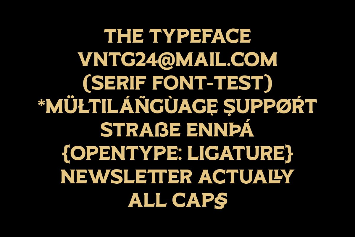 ED Pinehouse Vintage Serif Font Free Download