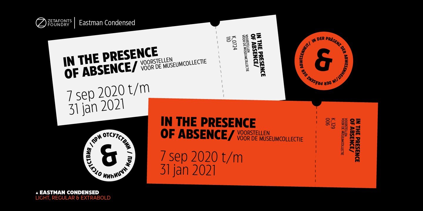 Eastman Condensed Font