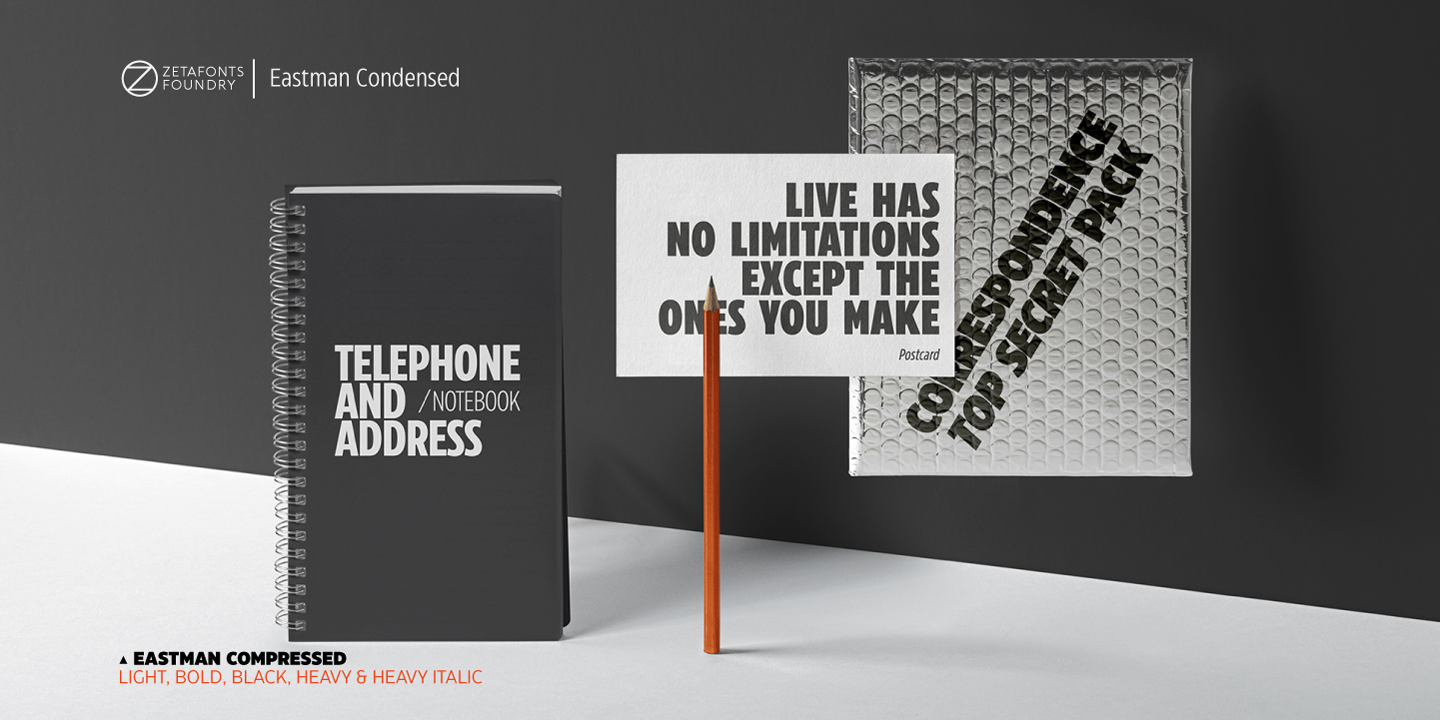 Eastman Condensed Font