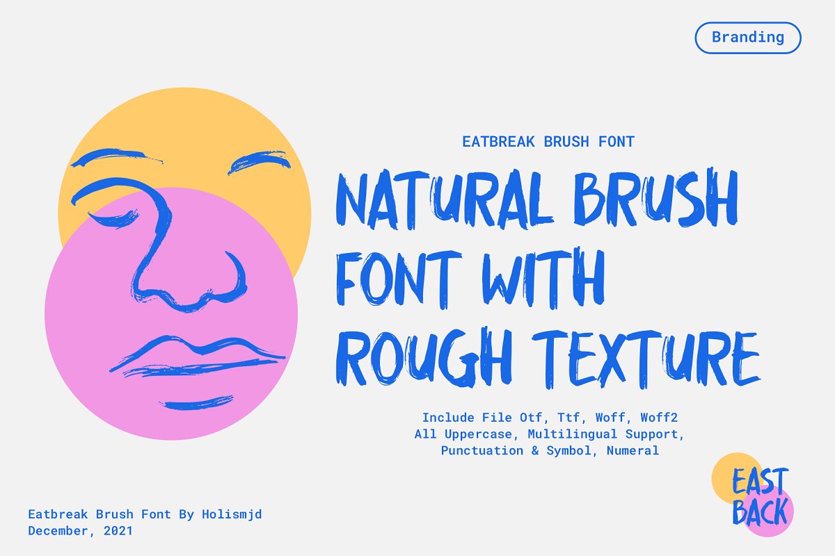 Eatbreak Brush Font