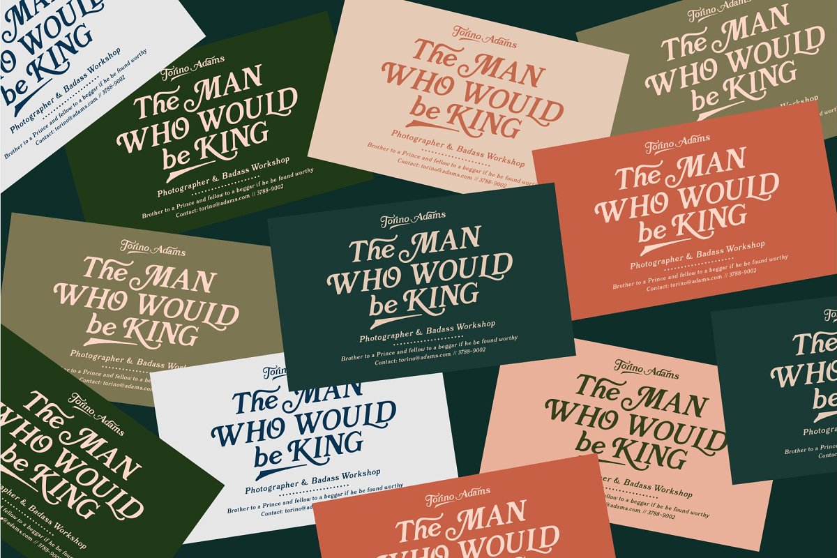 El Hidrant Serif With Swashes Font