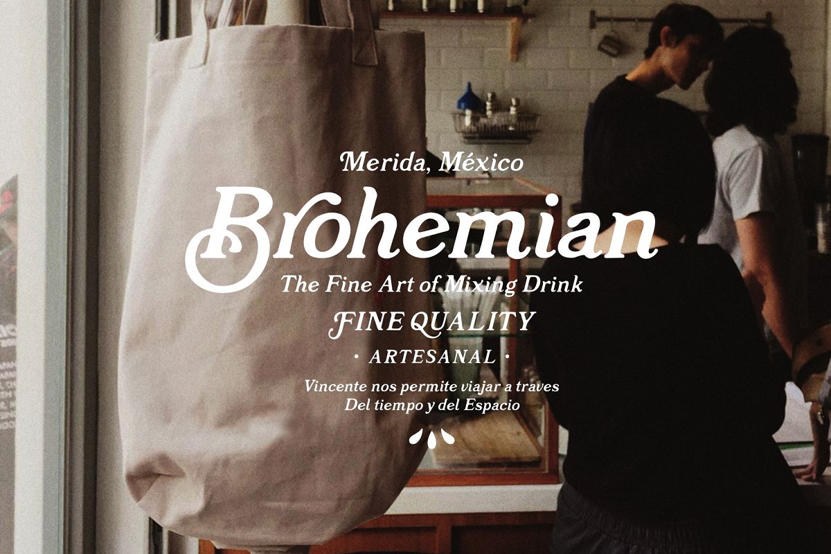 El Hidrant Serif With Swashes Font