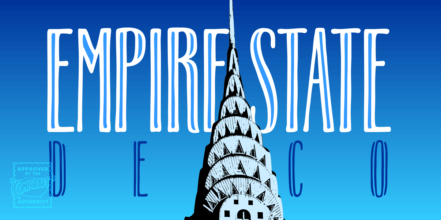 Empire State Deco Font