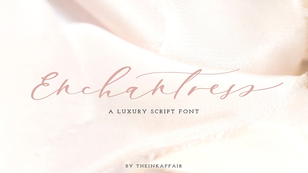 Enchantress Luxury Script Font