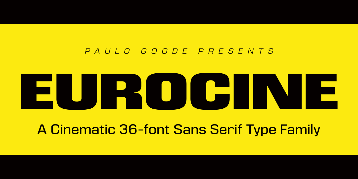 Eurocine Font