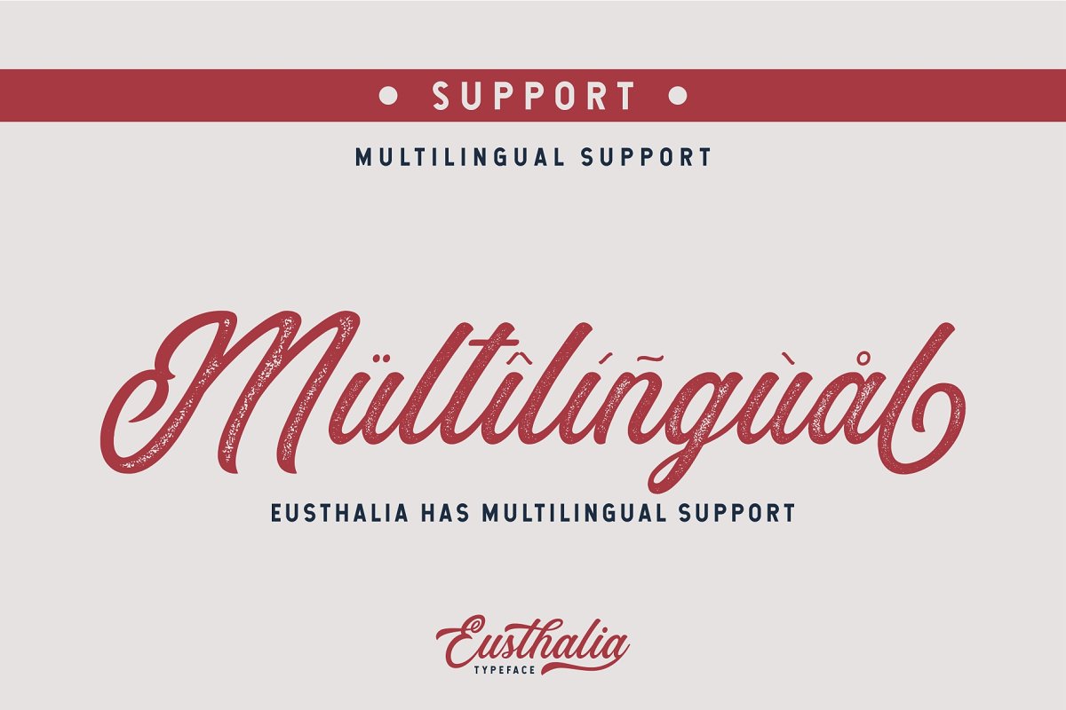 Eusthalia Typeface Font