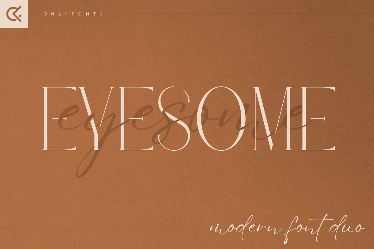 Eyesome   Modern Font Duo Free Download