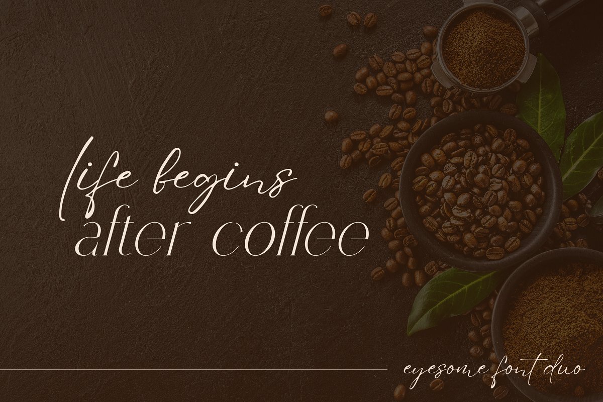 Eyesome   Modern Font Duo Free Download