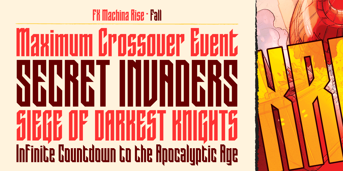 FXMachina Font