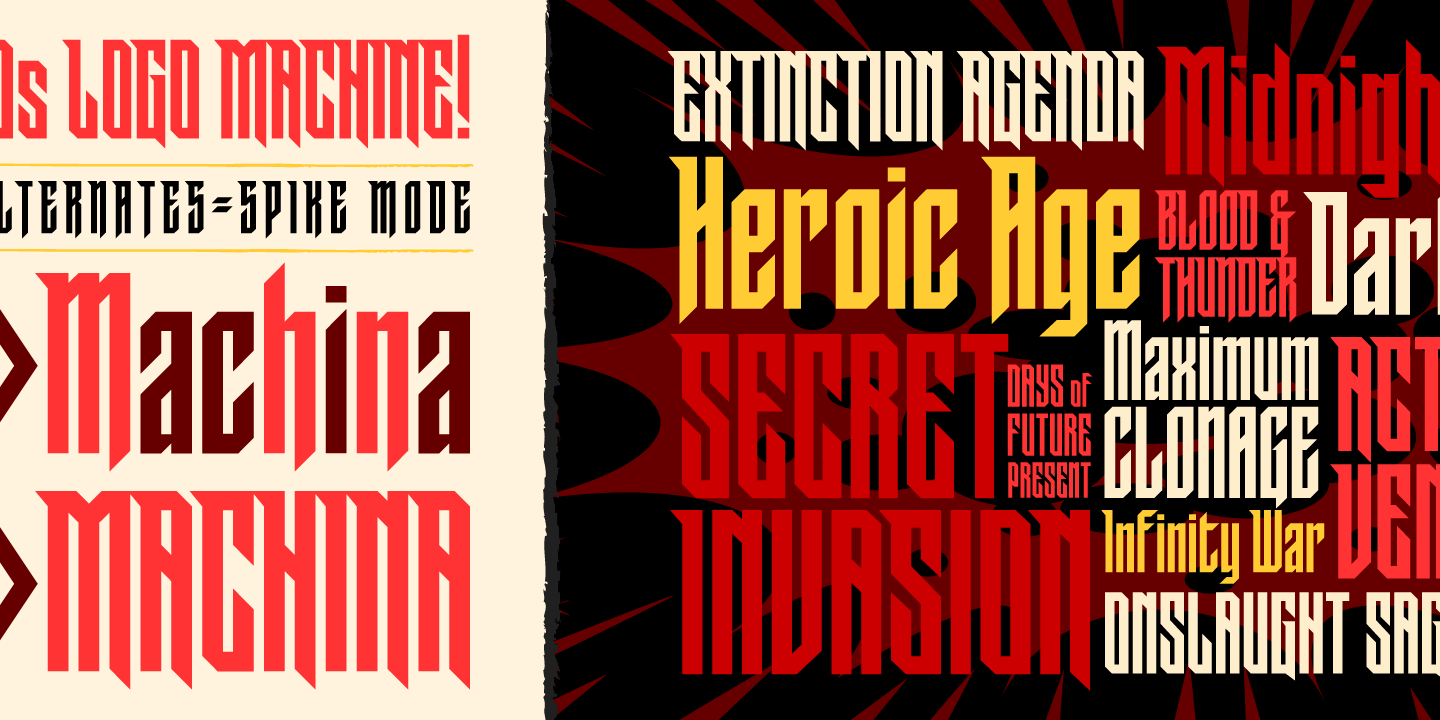 FXMachina Font