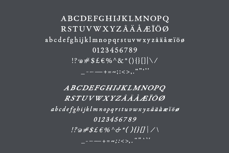 Fabello Family hand lettered Font