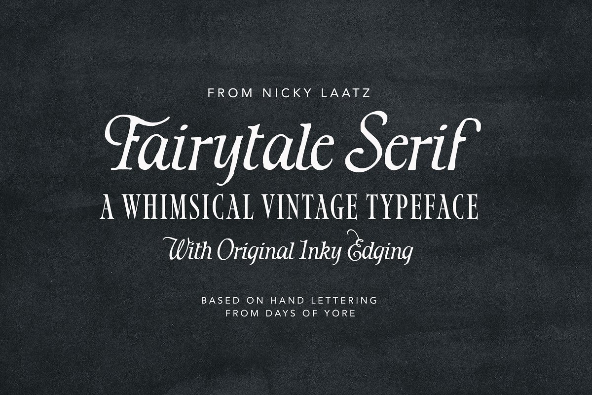Fairytale Serif Font Free Download