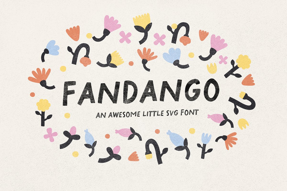 Fandango SVG Regular Font