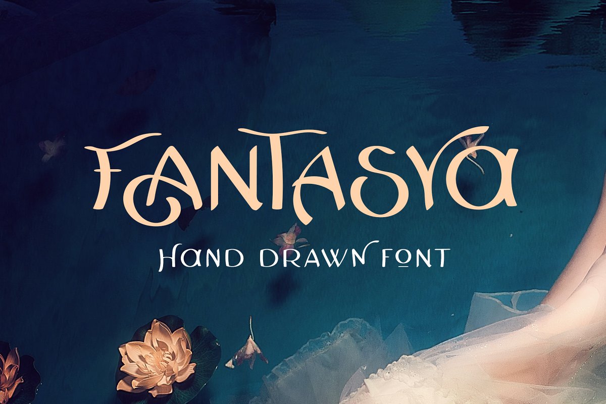 Fantasya Hand Drawn Font