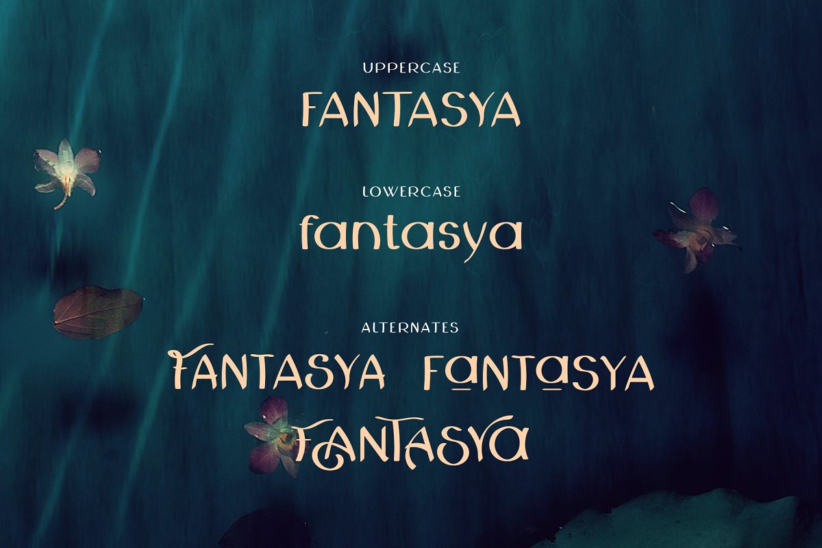 Fantasya Hand Drawn Font