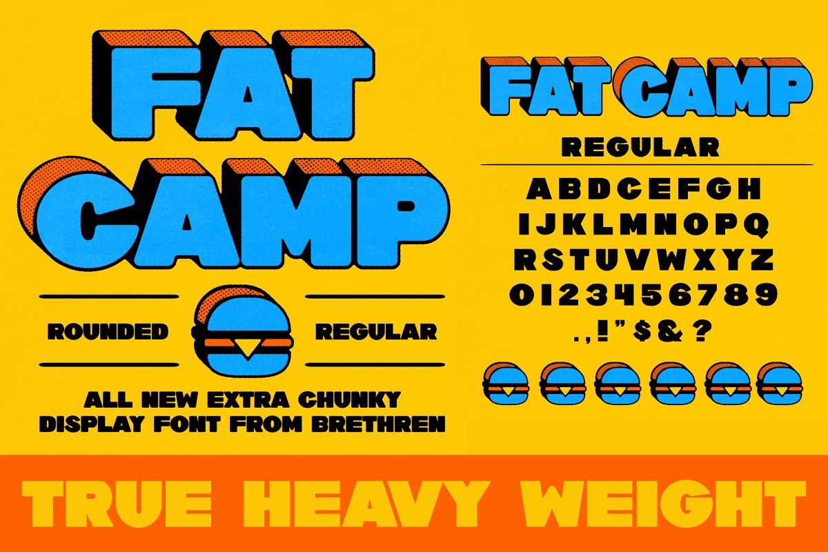 Fat Camp Display Font Free Download