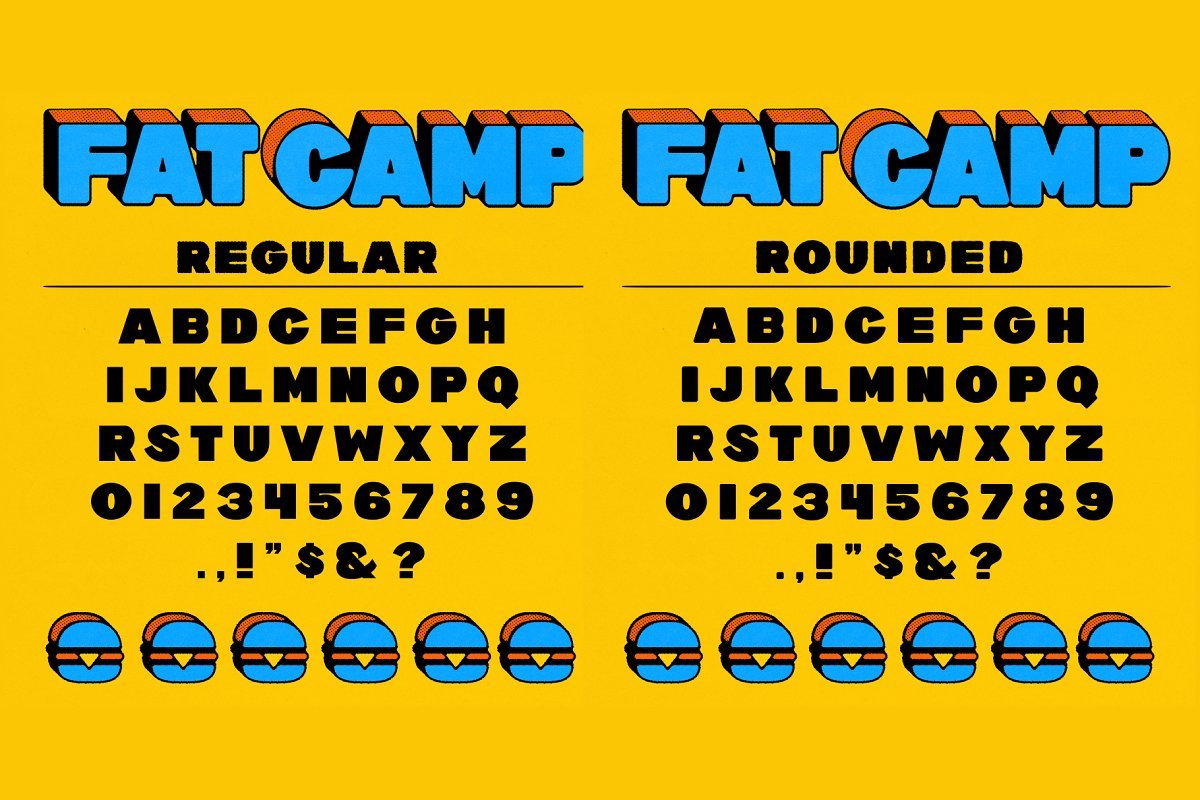 Fat Camp Display Font Free Download