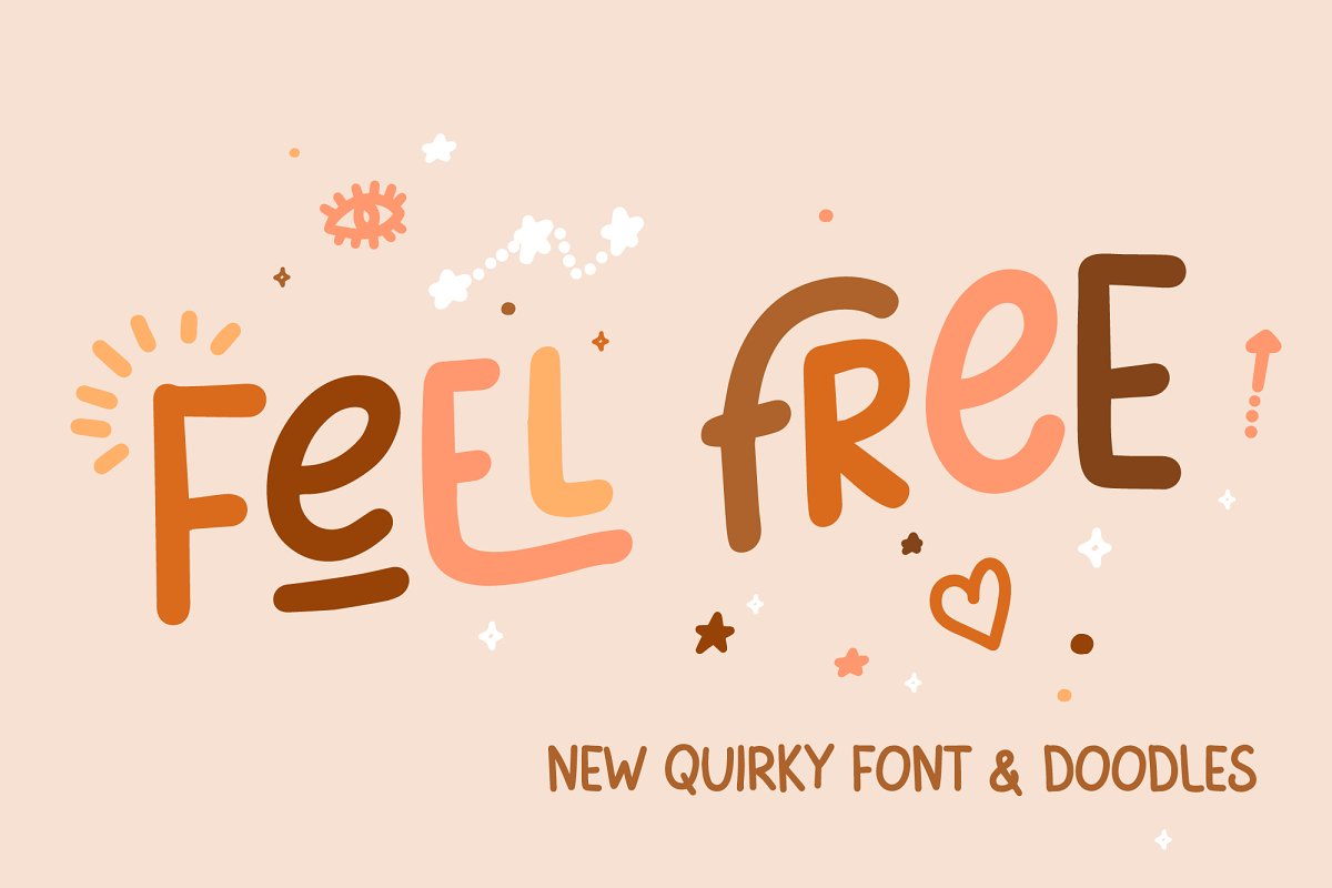 Feel Free Playful Font
