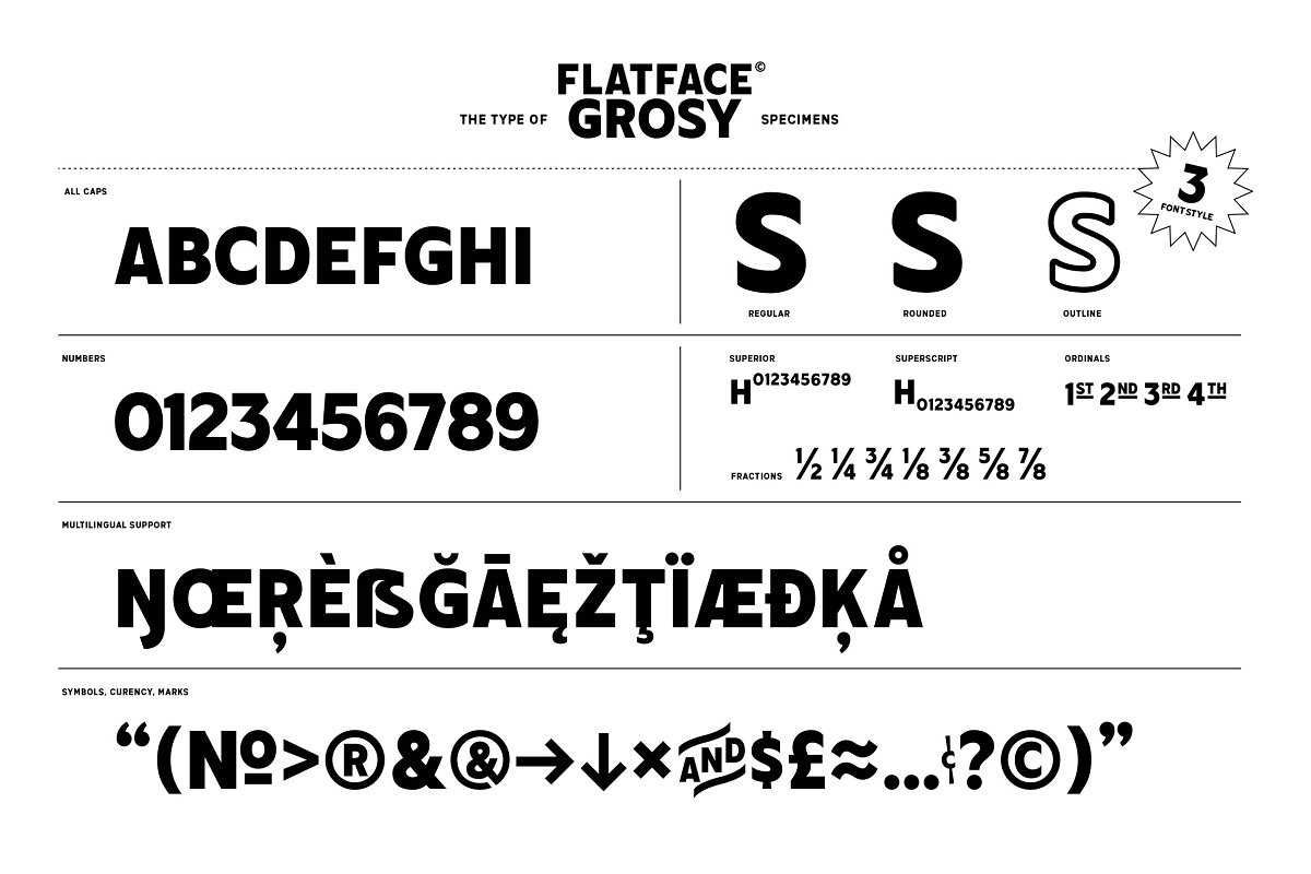 Flatface Grosy Graphic Free Download