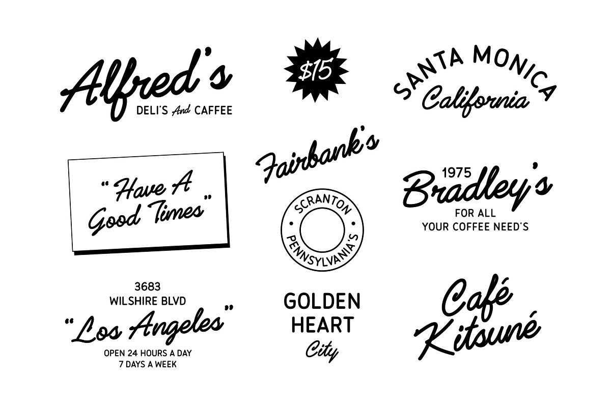 Flatface Haley's Font Free Download