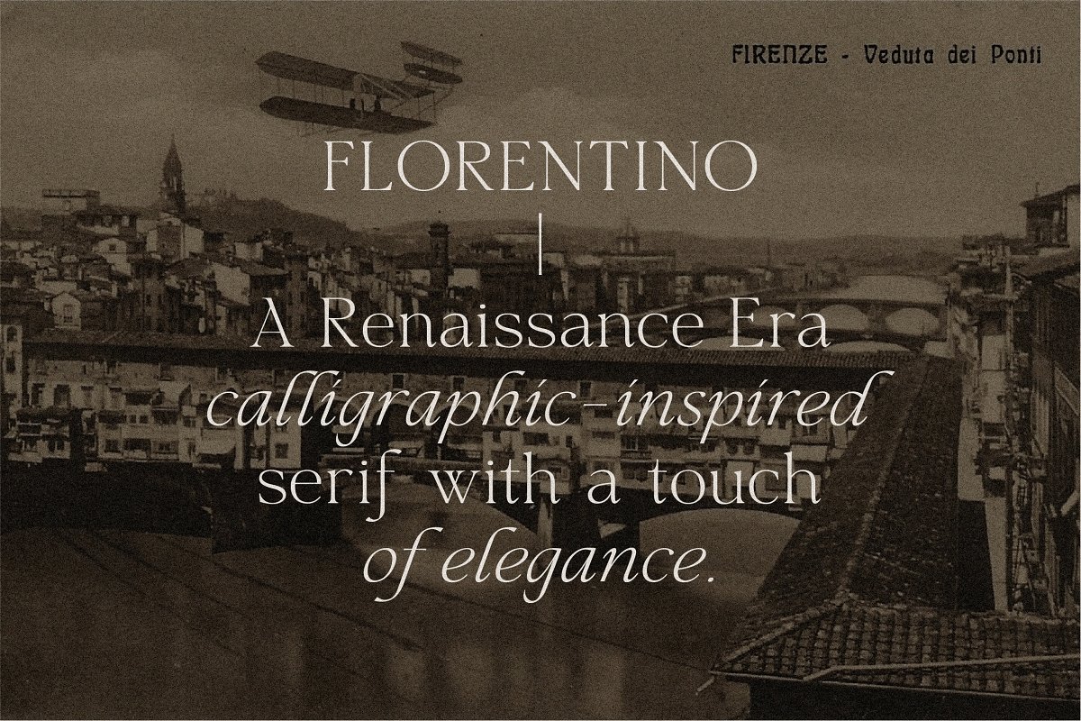 Florentino   Calligraphic Serif Font Free Download