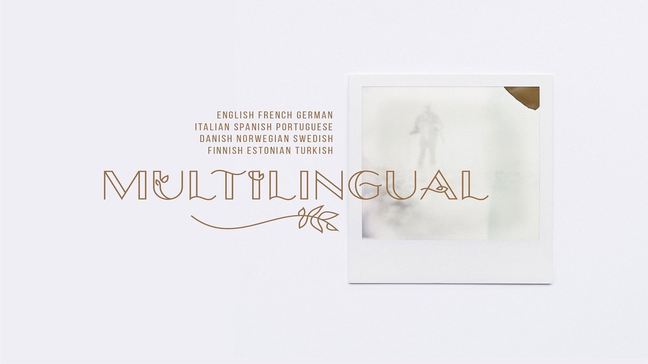 Foliar Thin Line Logo Font