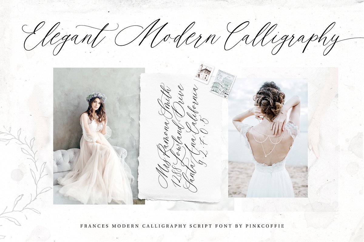 Frances Modern Calligraphy Script Font