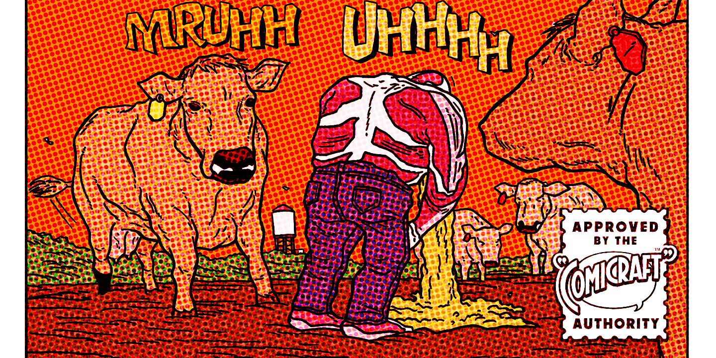 Funky Chicken Town Font