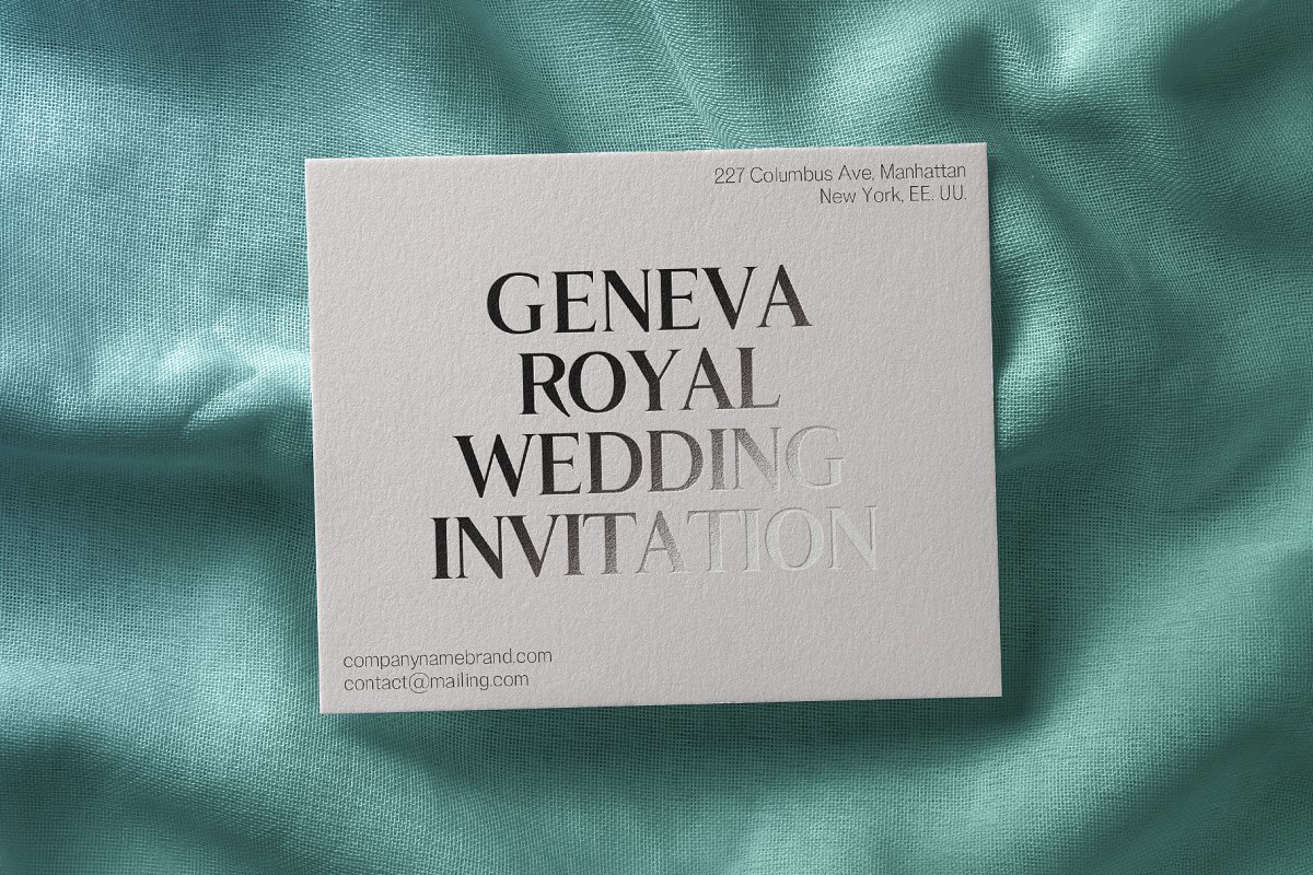 GENEVA Typeface Duo Font