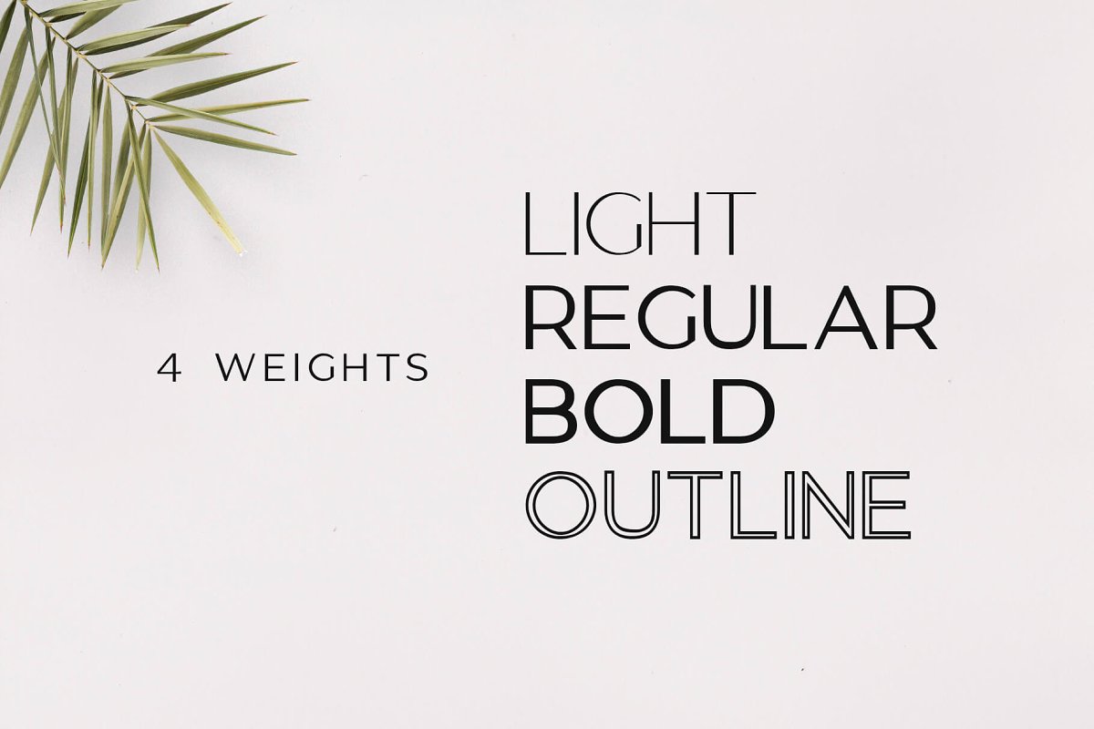 Gantic Family Sans Serif Font